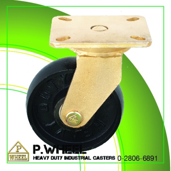 ล้อเหล็กหล่ออุตสาหกรรม 6นิ้ว - P. Wheel Products Co., Ltd.