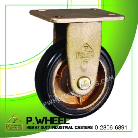 ลูกล้อเหล็กยาง 6 นิ้ว - P. Wheel Products Co., Ltd.