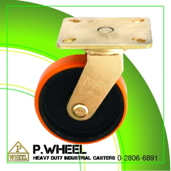 ลูกล้อโพลียูรีเทน 6 นิ้ว - P. Wheel Products Co., Ltd.